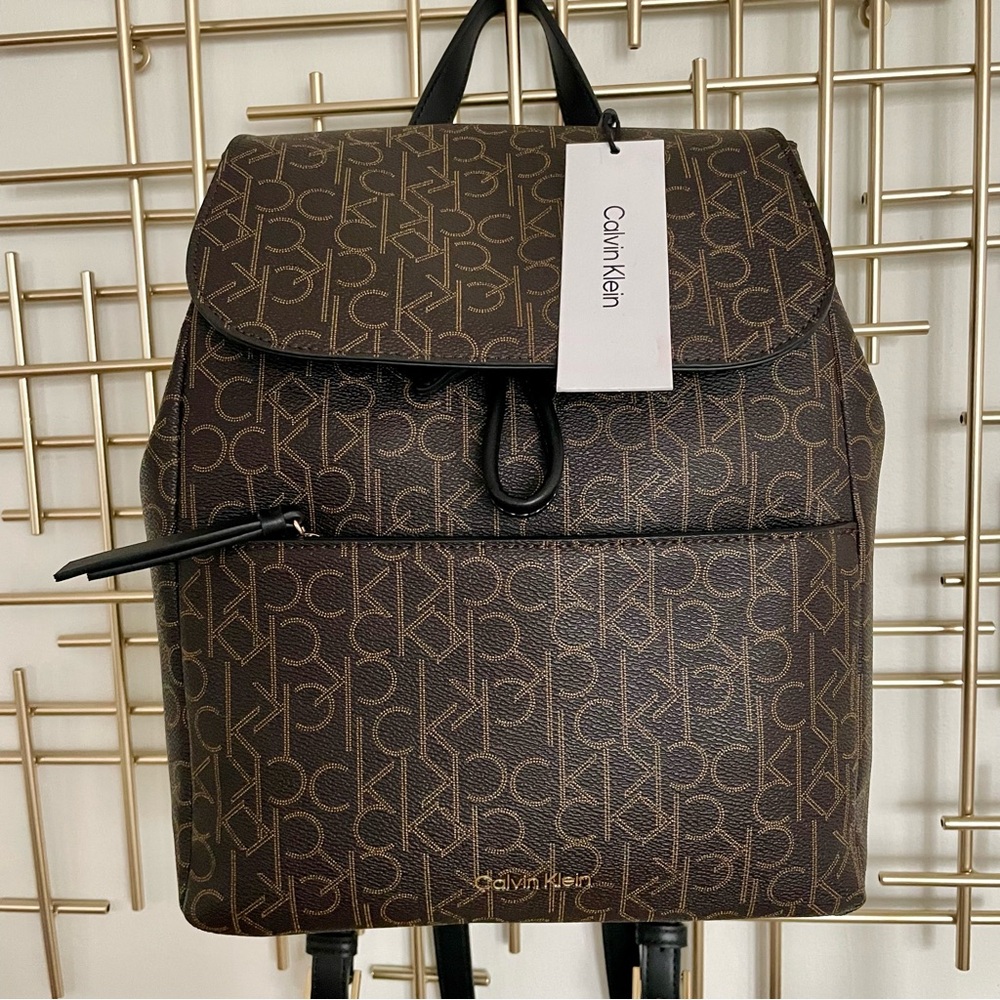 Calvin Klein Brown Backpack